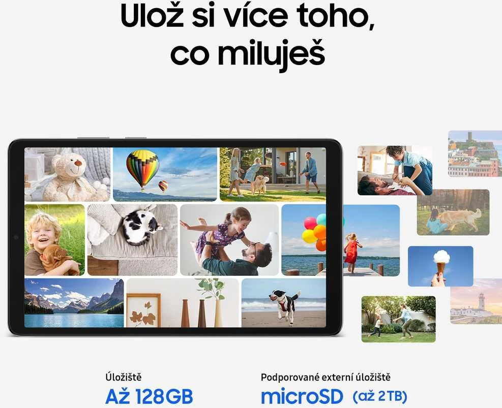 Planšetė Samsung Galaxy Tab A11 X135 8.7 LTE 4GB RAM 64GB – Pilkas