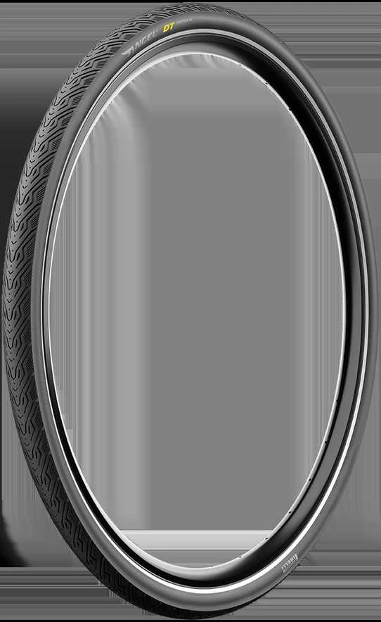 „Pirelli Angel DT Urban“, 52–622, „HyperBELT 5 mm“, 60 tpi, „Pro“ (miesto), juodos su atšvaitais