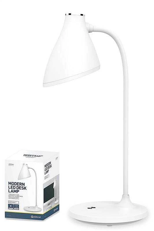 Balta stalinė lempa Platinet (PDL6730)