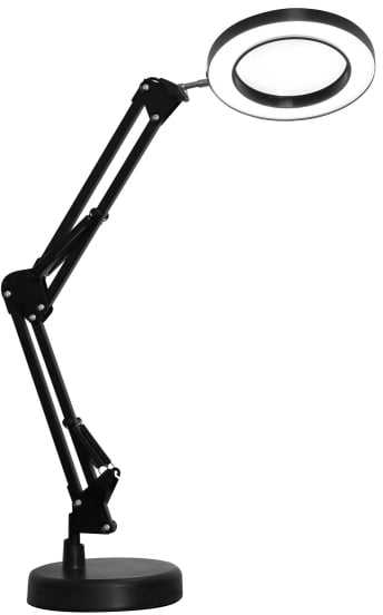 Stalinė lempa Platinet juoda (PDLD11)