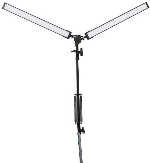 Stalinė lempa Platinet juoda (PDLD20)