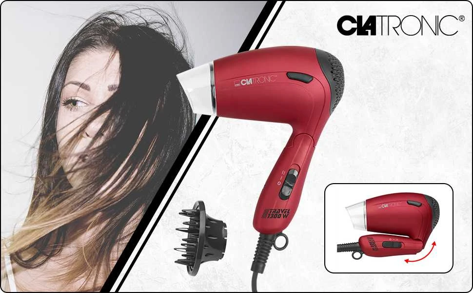 Kelioninis plaukų džiovintuvas Clatronic HTD 3429
