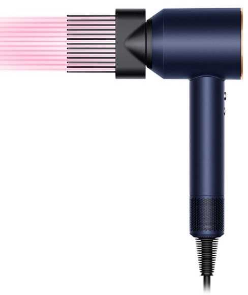 Plaukų džiovintuvas Dyson Supersonic HD07 Curly + Coily, Mėlynos ir vario spalvos
