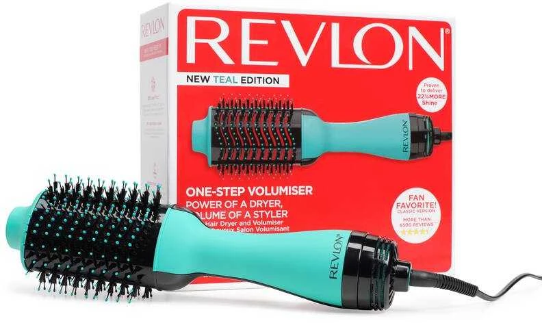 Plaukų džiovintuvas ir plaukų formavimo šukos REVLON RVDR5222TE mint