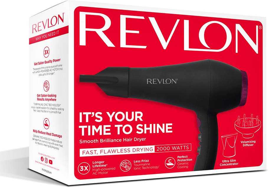 Revlon - Smooth Brilliance plaukų džiovintuvas