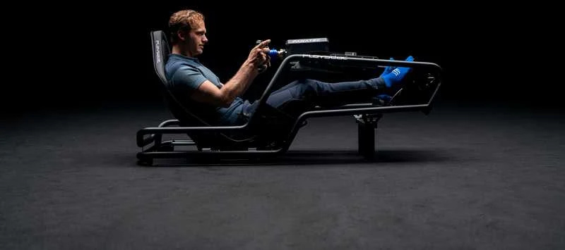 Žaidimų kėdė lenktynėms Playseat Formula Intelligence, Juoda