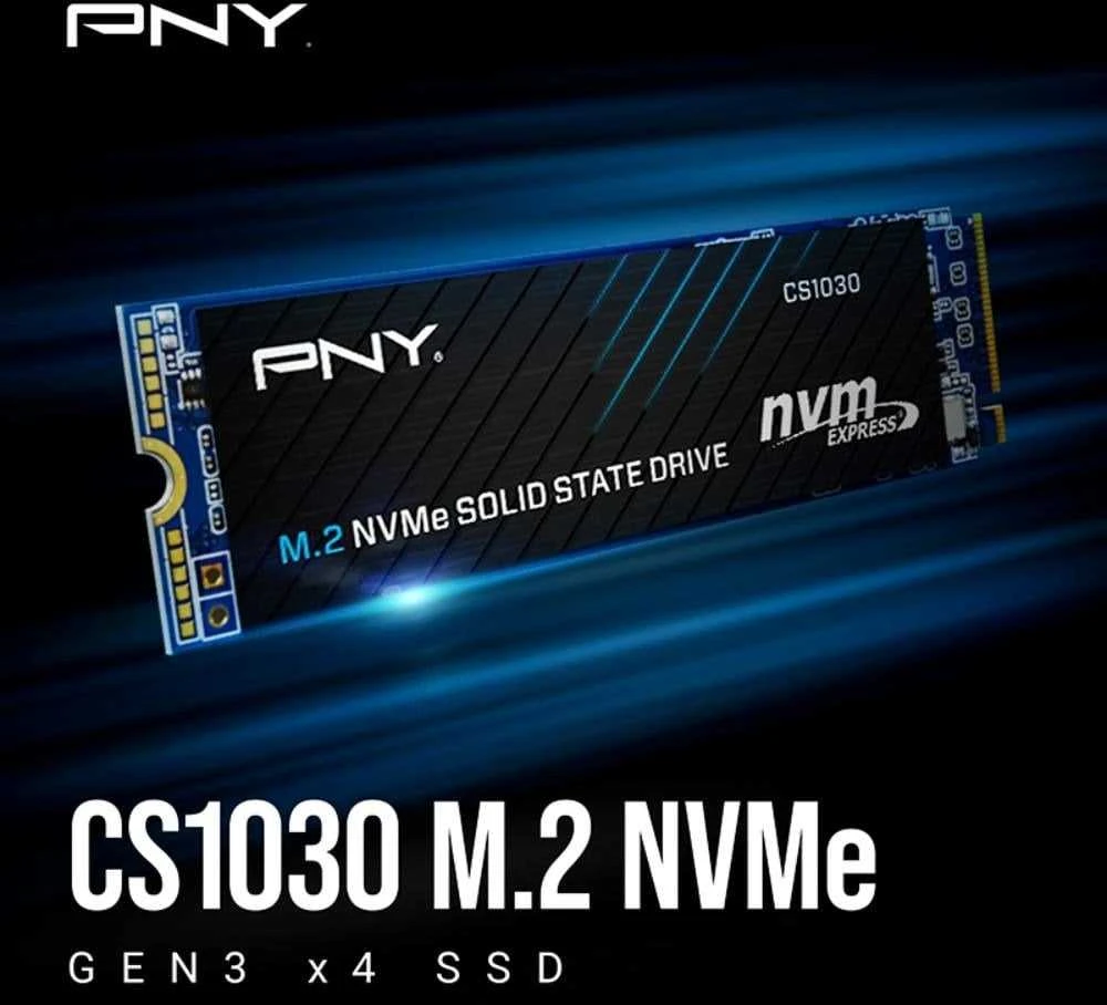 „Pny Technologies“ CS1030 1 TB M.2 PCI Express 3.0 NVMe 3D NAND diskas