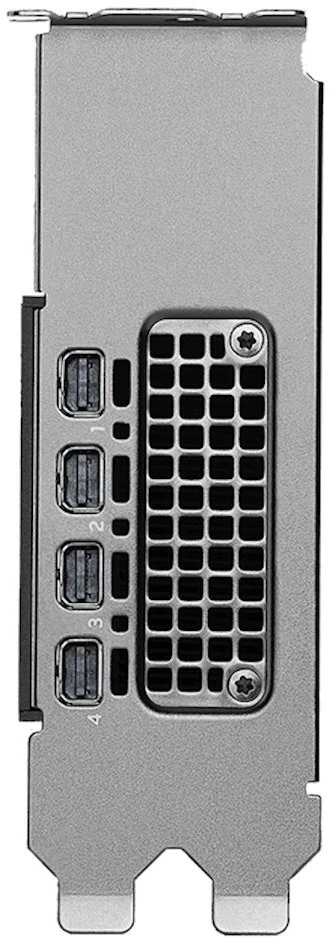 PNY NVIDIA RTX PRO 2000 Blackwell OEM versija, PCI-Express x16 Gen 5.0, dvigubas lizdas, 16 GB GDDR7 ECC 128 bitų, 4x Mini DP 2.1b, HDCP 2.2 ir HDMI 2.0 palaikymas su pasirenkamais adapteriais