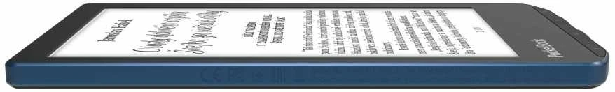 Elektroninė skaityklė Pocketbook Verse Pro 6" 16GB Azure (PB634-A-WW), Tamsiai mėlyna