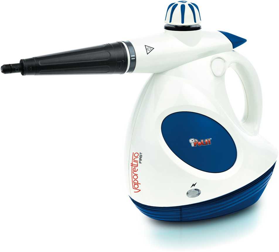 Polti | Garų valytuvas | PGEU0011 Vaporetto First | Galia 1000 W | Garų slėgis 3 bar | Vanduo bako talpa 0,2 L | Baltas