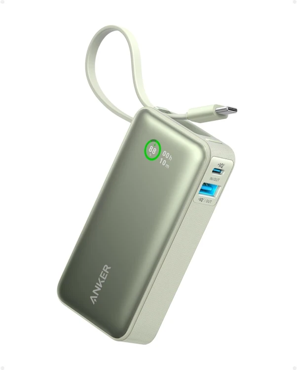 Anker 545 Nano Power Bank | A1259G61 | 10000 mAh | Žalias