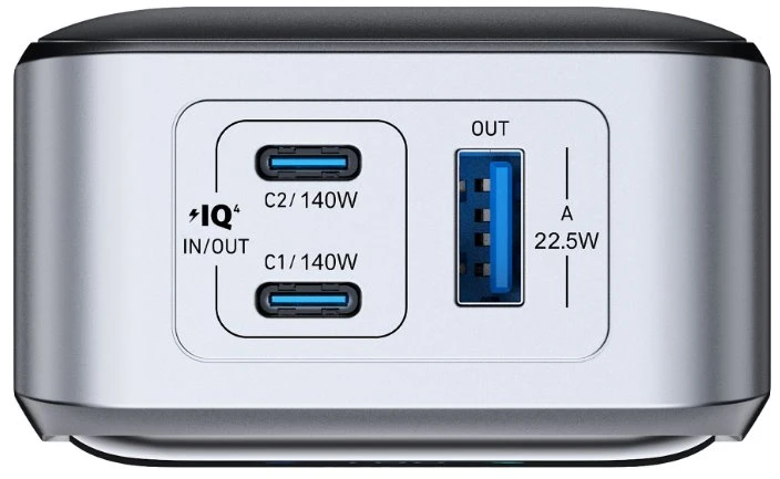 Anker Prime 26 250 mAh 300 W nešiojamas power bankas su 3 lizdais, juodas