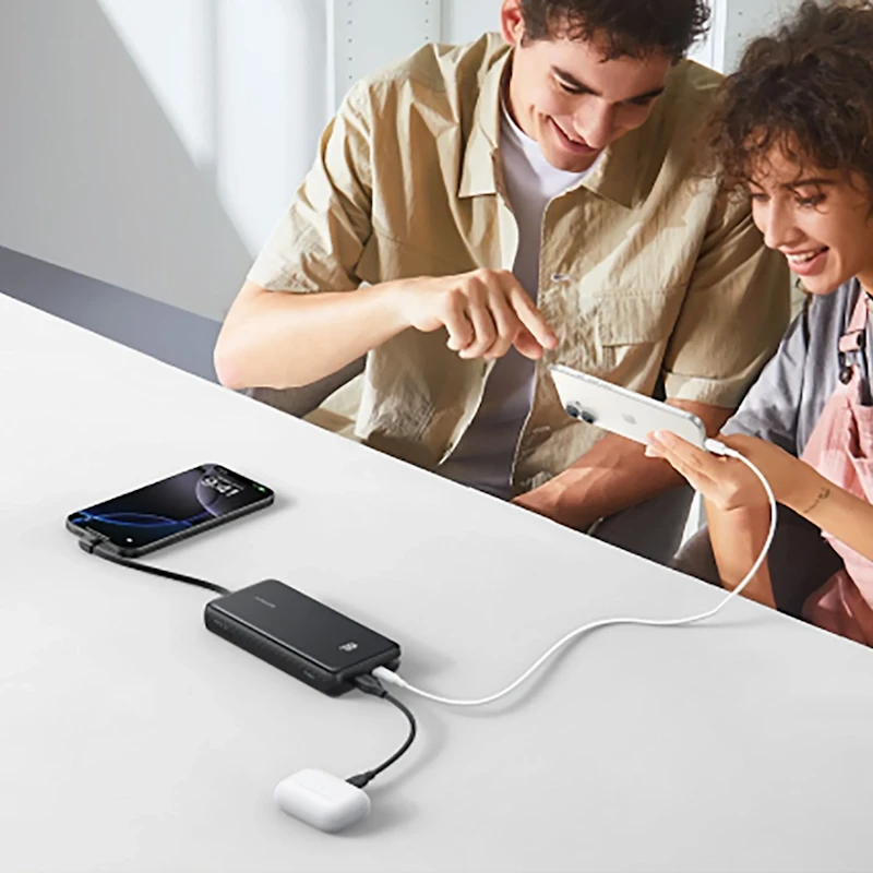 Anker Power Bank, 22.5W | Zolo A110EH11 | 20000 mAh | USB-C | Juodas