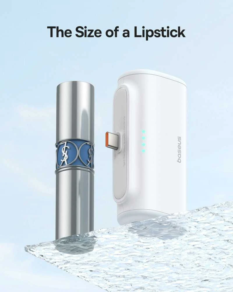 Powerbank OS-Baseus Compact IP 5000mAh 20W (baltas)