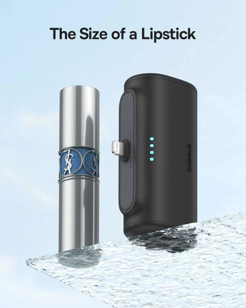 Powerbank OS-Baseus Compact IP 5000mAh 20W (juoda)