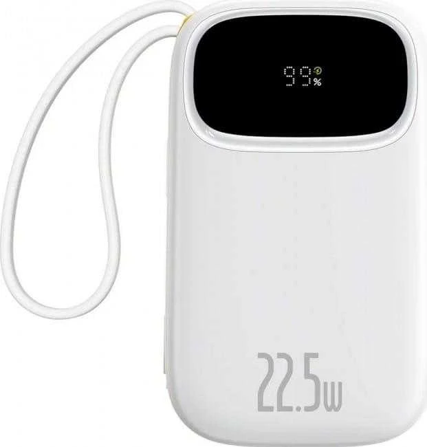 Baseus EnerFill FC31 20000 mAh USB-C Lightning 22.5W balta