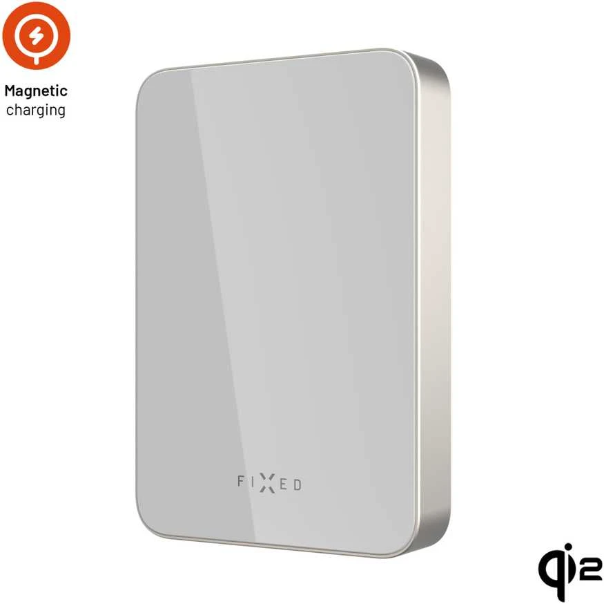 Fixed Fiksuotas „MagZen 10 Crystal Qi2“ 10000 mAh 20W titanas