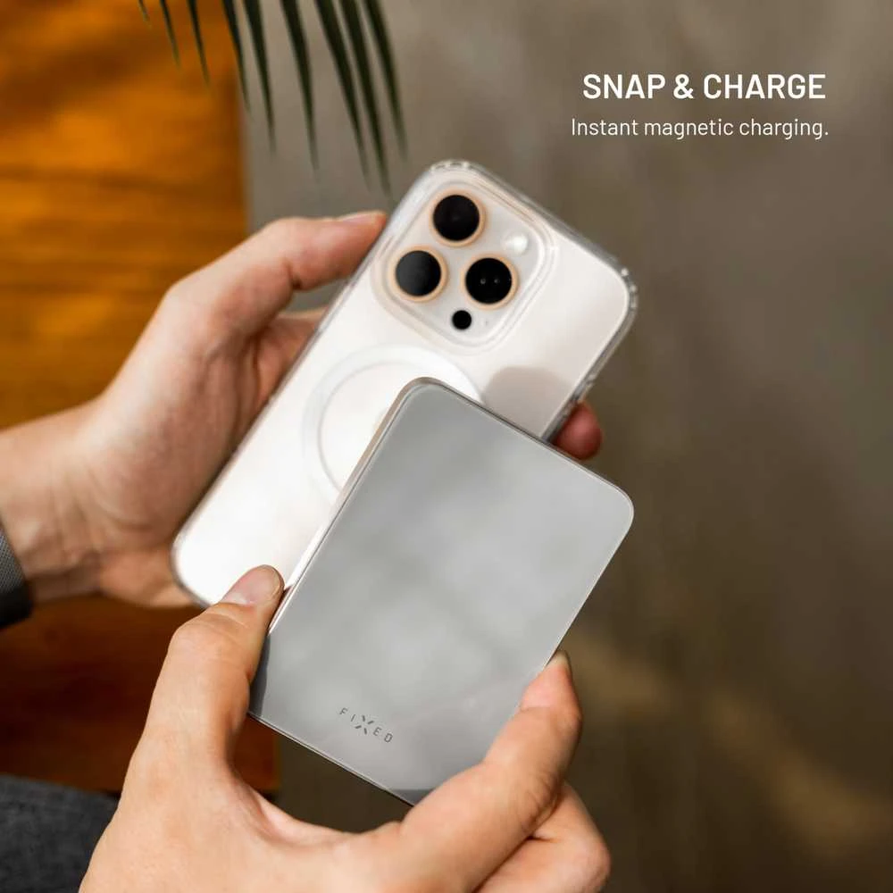 Fixed Fiksuotas „MagZen 10 Crystal Qi2“ 10000 mAh 20W titanas