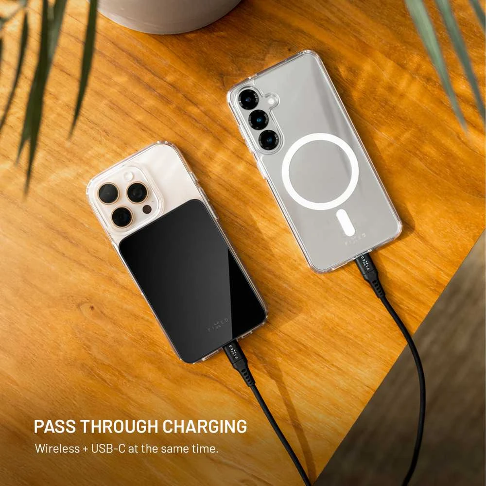 Fixed MagZen 5 Crystal Qi2 5000 mAh 20W juodas
