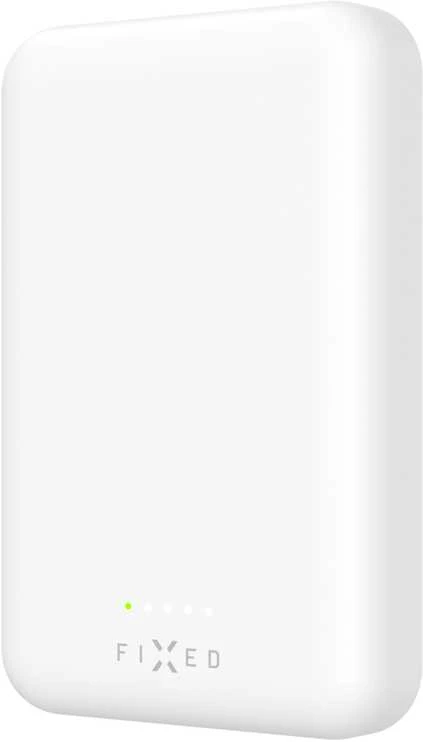 Fixed Fiksuotas MagZen Power Bank | FIXZENM-6-WH | 6000 mAh | USB-C | Baltas