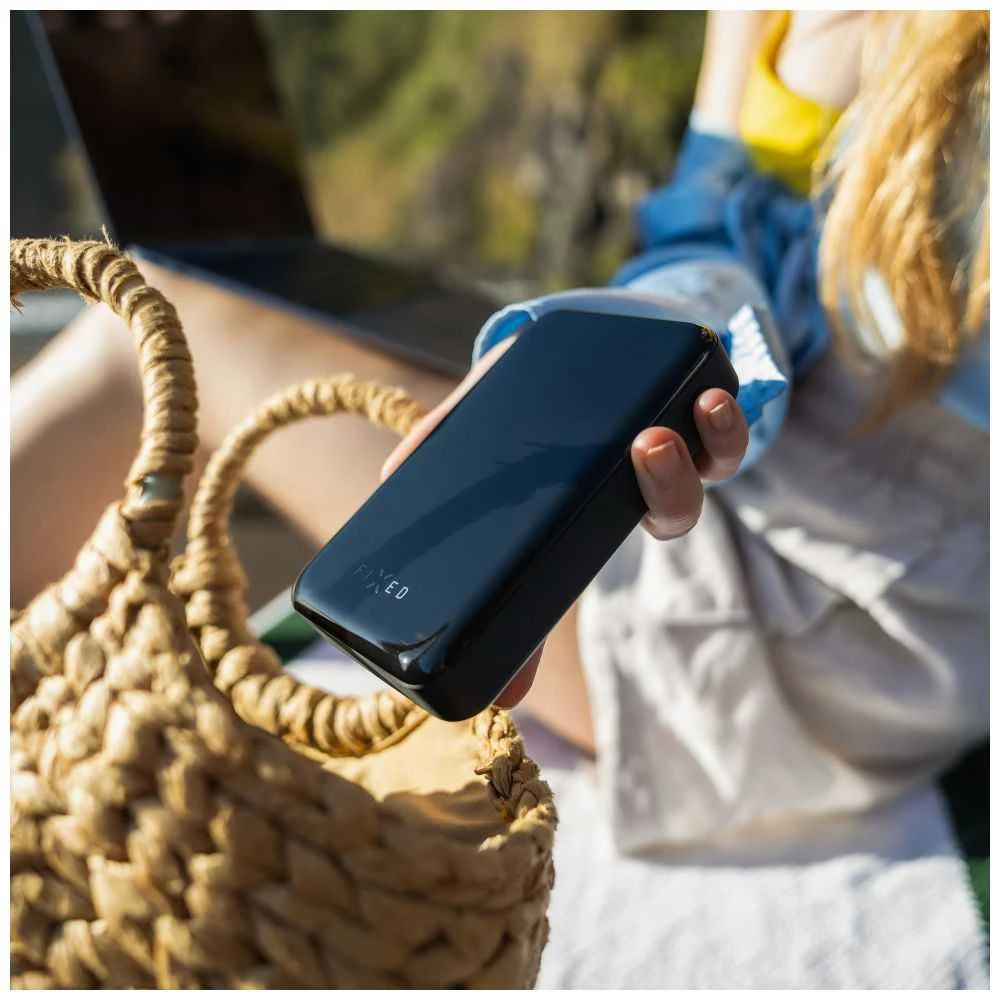 Fixed Ištaisyta | Zen 20 Pro su LCD ekranu Power bank | FIXZENP-20-BK | 20000 mAh | Juodas