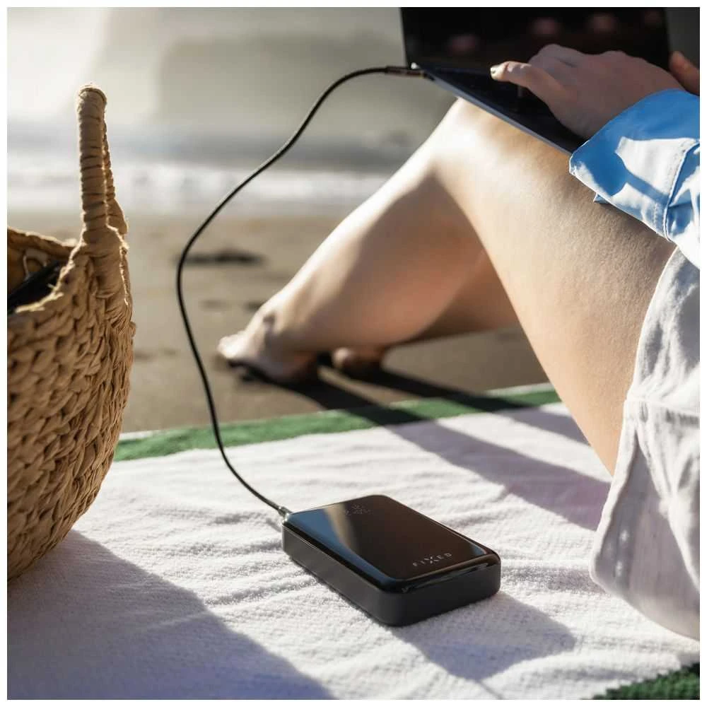 Fixed Ištaisyta | Zen 20 Pro su LCD ekranu Power bank | FIXZENP-20-BK | 20000 mAh | Juodas