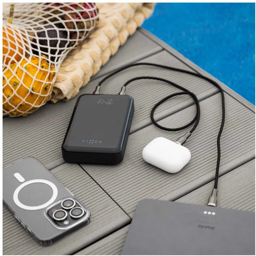 Fixed Ištaisyta | Zen 20 Pro su LCD ekranu Power bank | FIXZENP-20-BK | 20000 mAh | Juodas