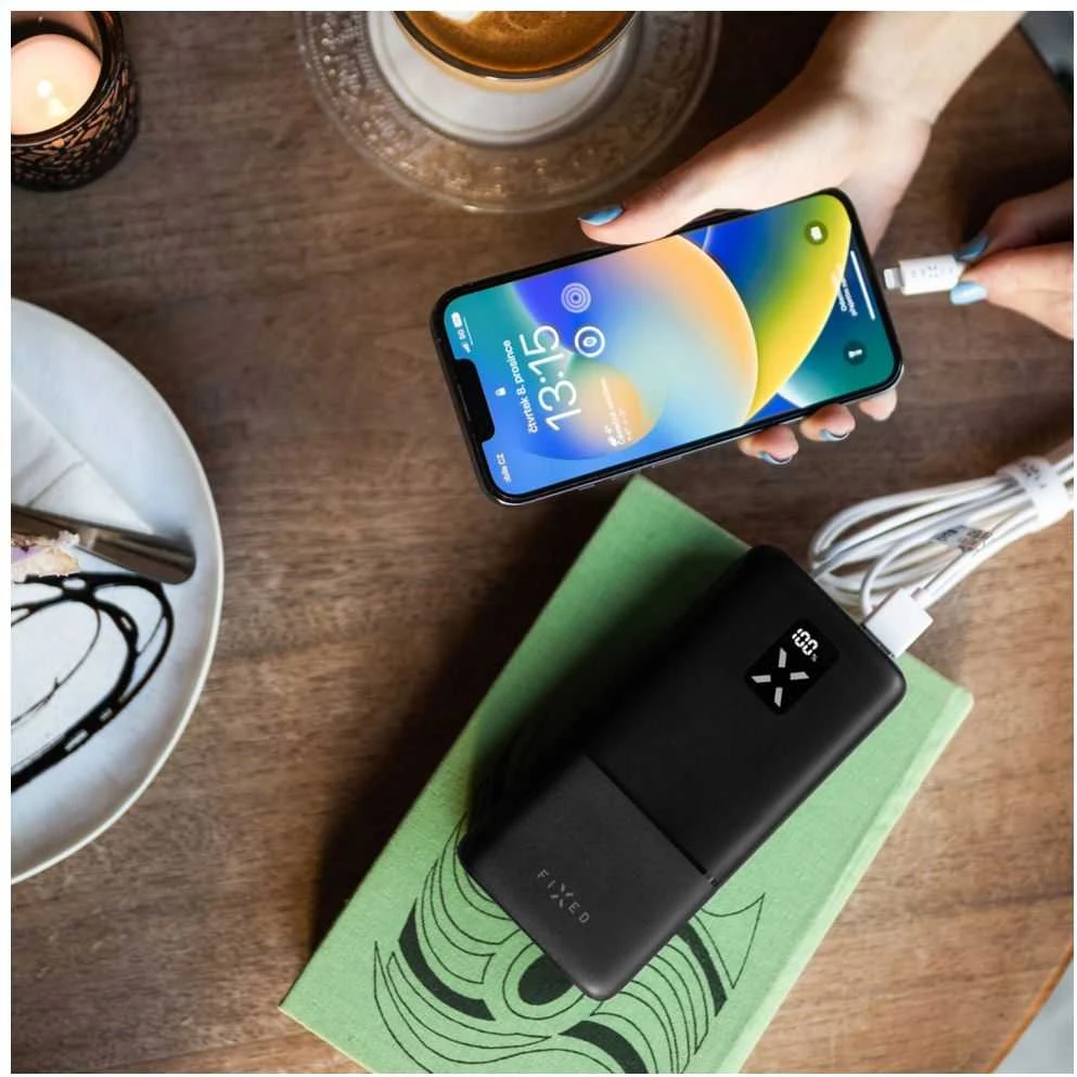 Powerbank Fixed Zen 30 30 000 mAh Juodas (FIXZEN-30-BK)