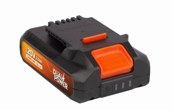 POWERPLUS Akumuliatorius 20V 2AH Dual Power Powdp9021 – tik dvigubos galios 20V įrankiams