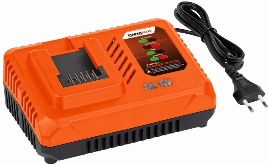 Akumuliatoriaus įkroviklis 20V / 40V POWDP9051 POWERPLUS DP