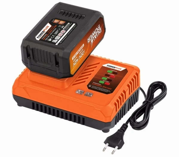 Akumuliatoriaus įkroviklis 20V / 40V POWDP9051 POWERPLUS DP