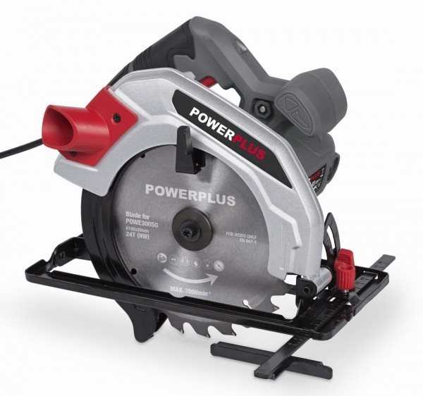 POWERPLUS Reguliuojamo kampo diskinis pjūklas 1200 W POWE30050