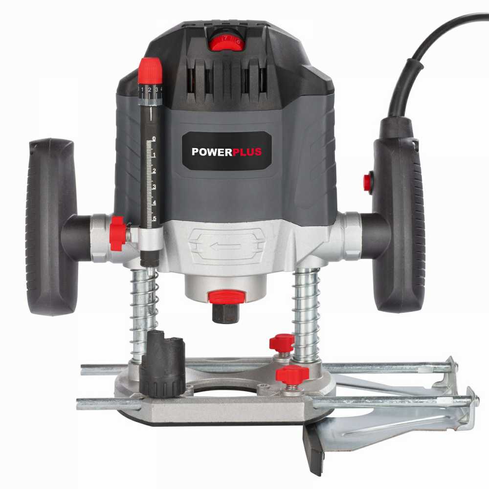 Powerplus POWE80020 – 1 200 W viršutinės dalies frezavimo staklės