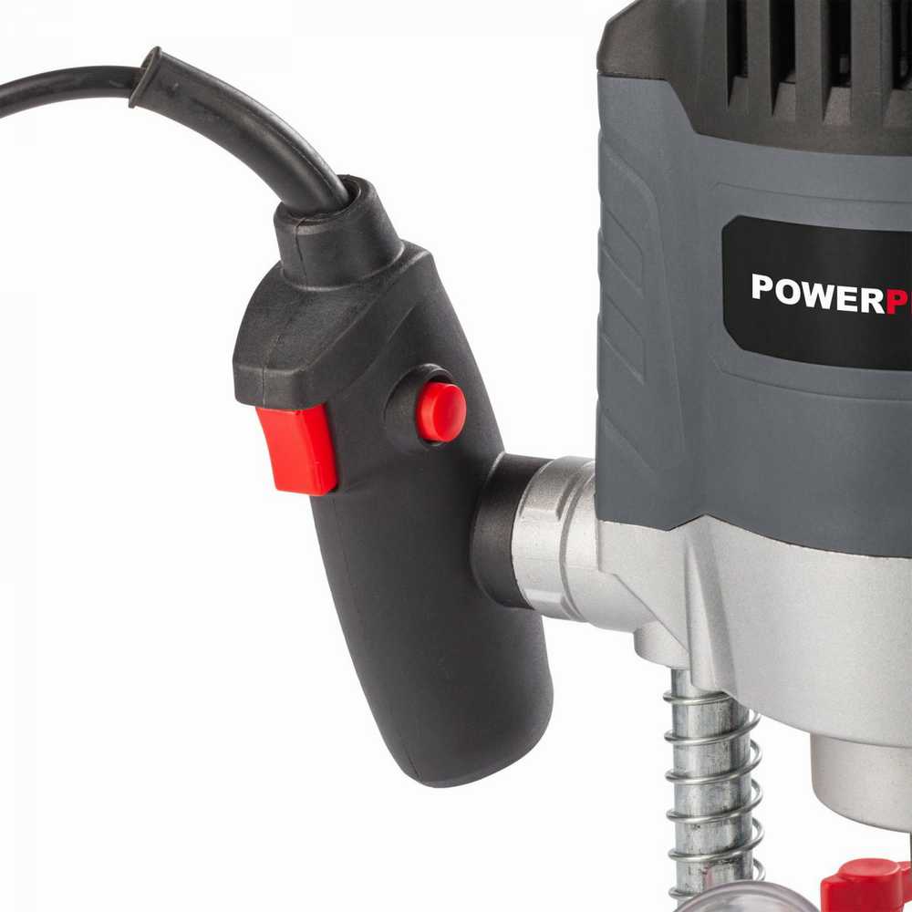 Powerplus POWE80020 – 1 200 W viršutinės dalies frezavimo staklės