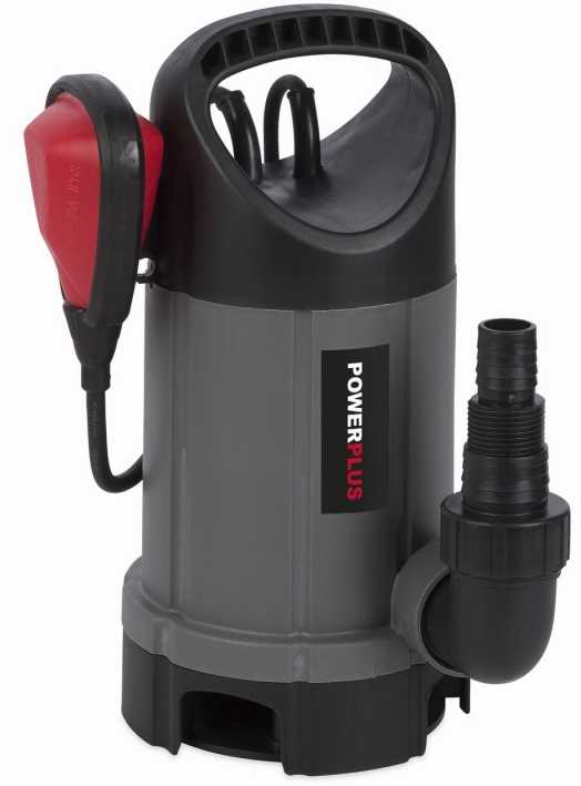 Panardinamas vandens siurblys purvinam vandeniui 750W POWEW67906 POWERPLUS