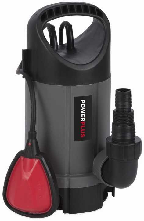 Panardinamas vandens siurblys purvinam vandeniui 750W POWEW67906 POWERPLUS