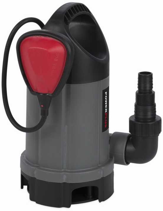 Panardinamas vandens siurblys purvinam vandeniui 750W POWEW67906 POWERPLUS