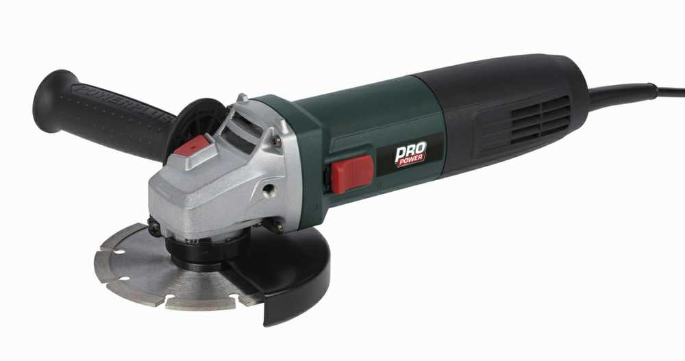 Powerplus Kampinis šlifuoklis POWP1020, 850W, 125mm, 220-240V, 50Hz, 11000min-1, 98dB(A), 4m maitinimo laidas