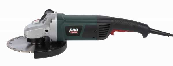 Powerplus Kampinis šlifuoklis POWP1030, 2300W, 230mm, 4m, 6500min-1, 111dB(A), 1 greičio nustatymas