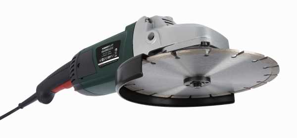 Powerplus Kampinis šlifuoklis POWP1030, 2300W, 230mm, 4m, 6500min-1, 111dB(A), 1 greičio nustatymas