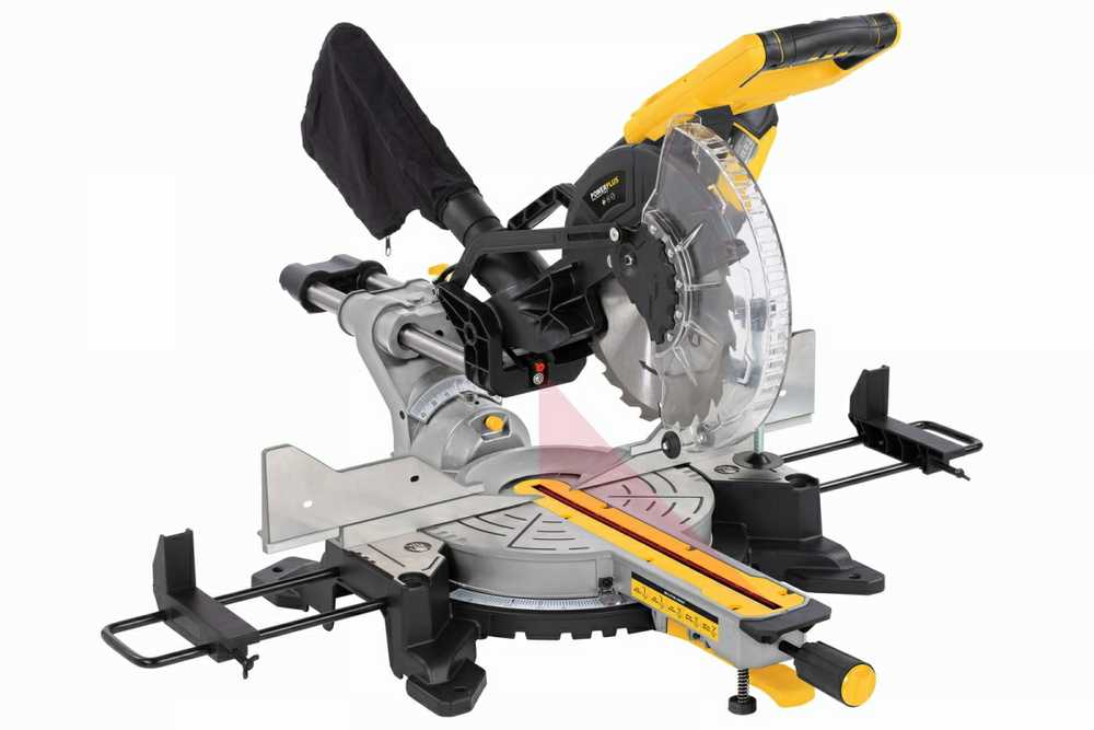 Skersinio pjovimo staklės 2200W, Ø254mm, POWX075740DB POWERPLUS
