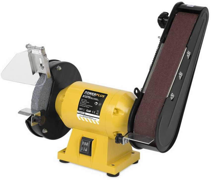 Powerplus POWX1270 - Kombinuotas juostinis ir diskinis šlifuoklis 240W