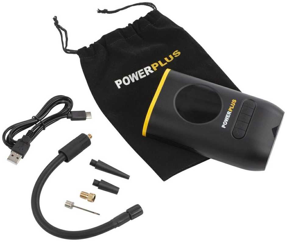 Powerplus POWX1710 - Accu kompresorius 8V LI-ION