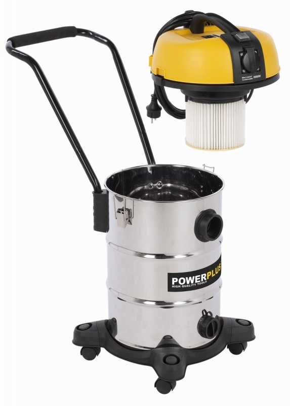 Powerplus POWX3240 - Vacuum cleaner dry / wet 1 200 W