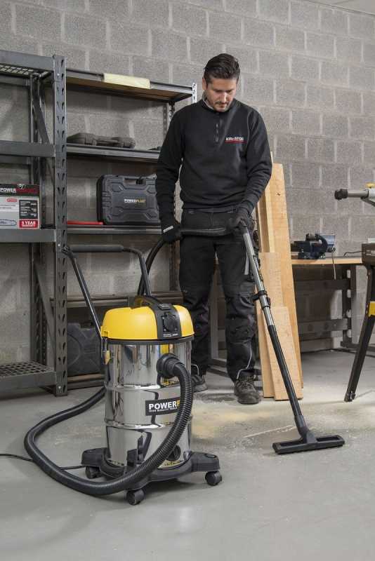 Powerplus POWX3240 - Vacuum cleaner dry / wet 1 200 W