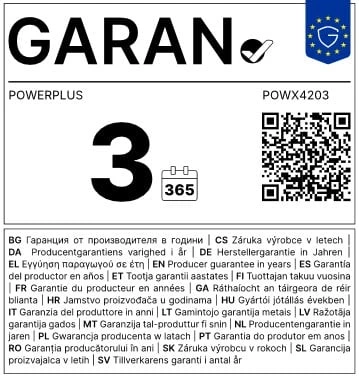 Powerplus POWX4203 - Automatinis akumuliatoriaus įkroviklis 70W / 4A / 120Ah