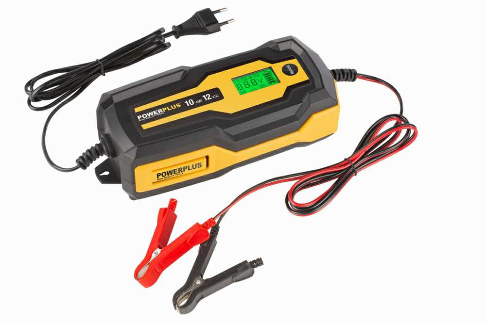 Powerplus POWX4207 - Automatinis akumuliatoriaus įkroviklis 160W / 10A / 200Ah