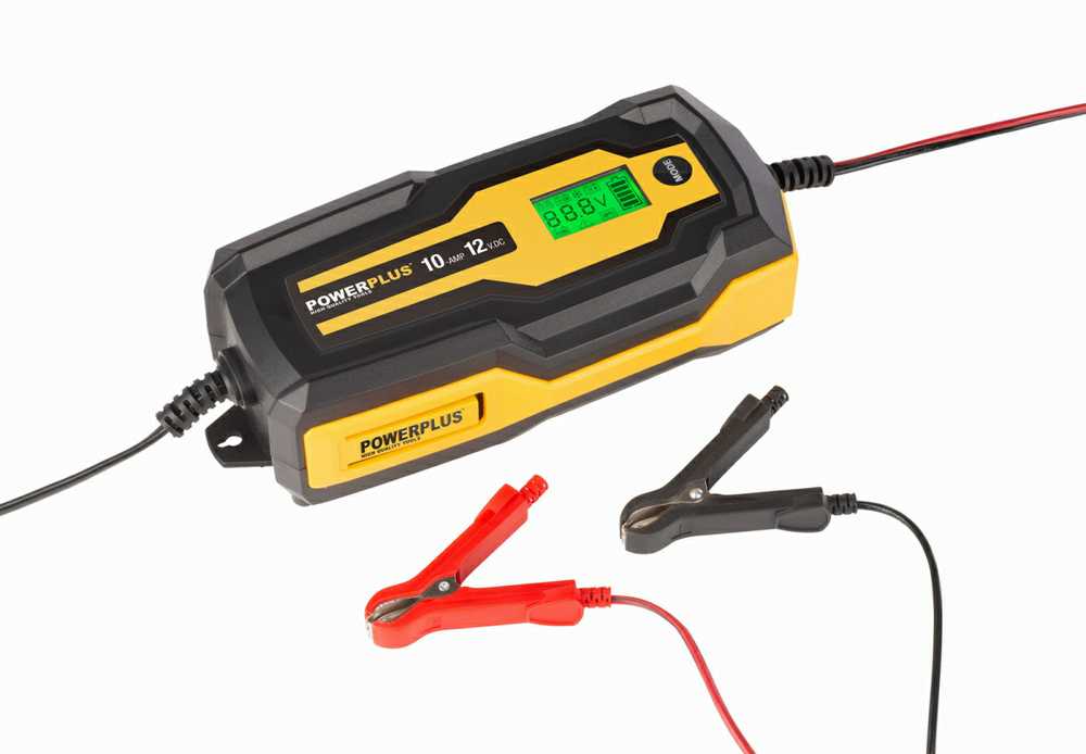 Powerplus POWX4207 - Automatinis akumuliatoriaus įkroviklis 160W / 10A / 200Ah