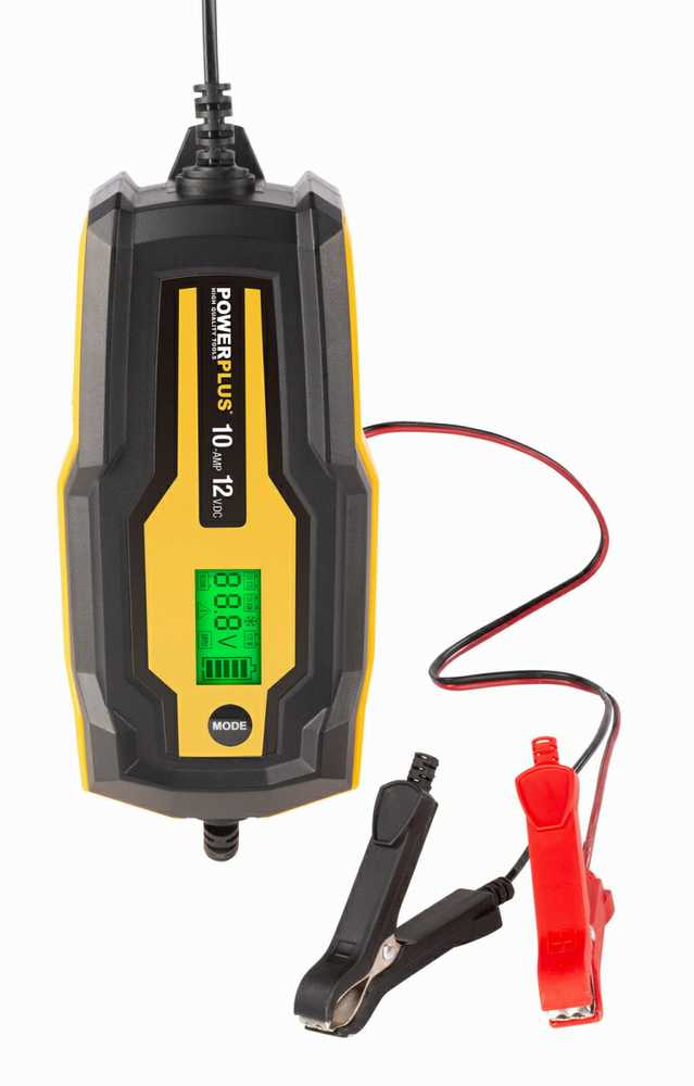 Powerplus POWX4207 - Automatinis akumuliatoriaus įkroviklis 160W / 10A / 200Ah
