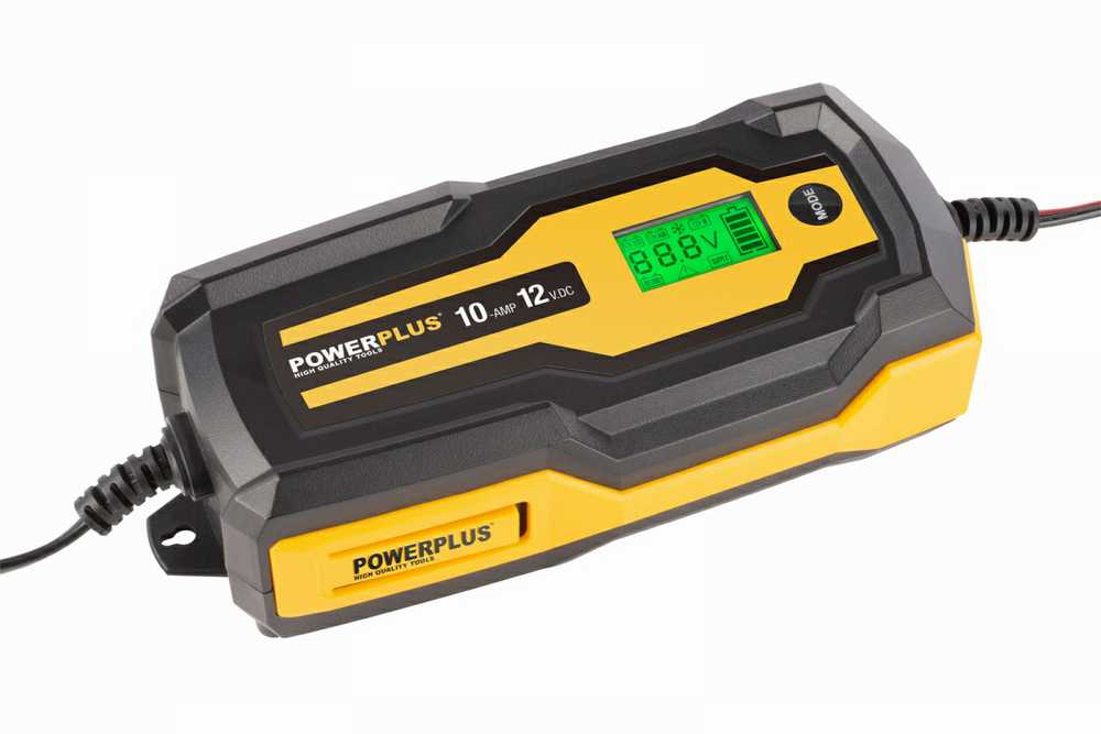 Powerplus POWX4207 - Automatinis akumuliatoriaus įkroviklis 160W / 10A / 200Ah